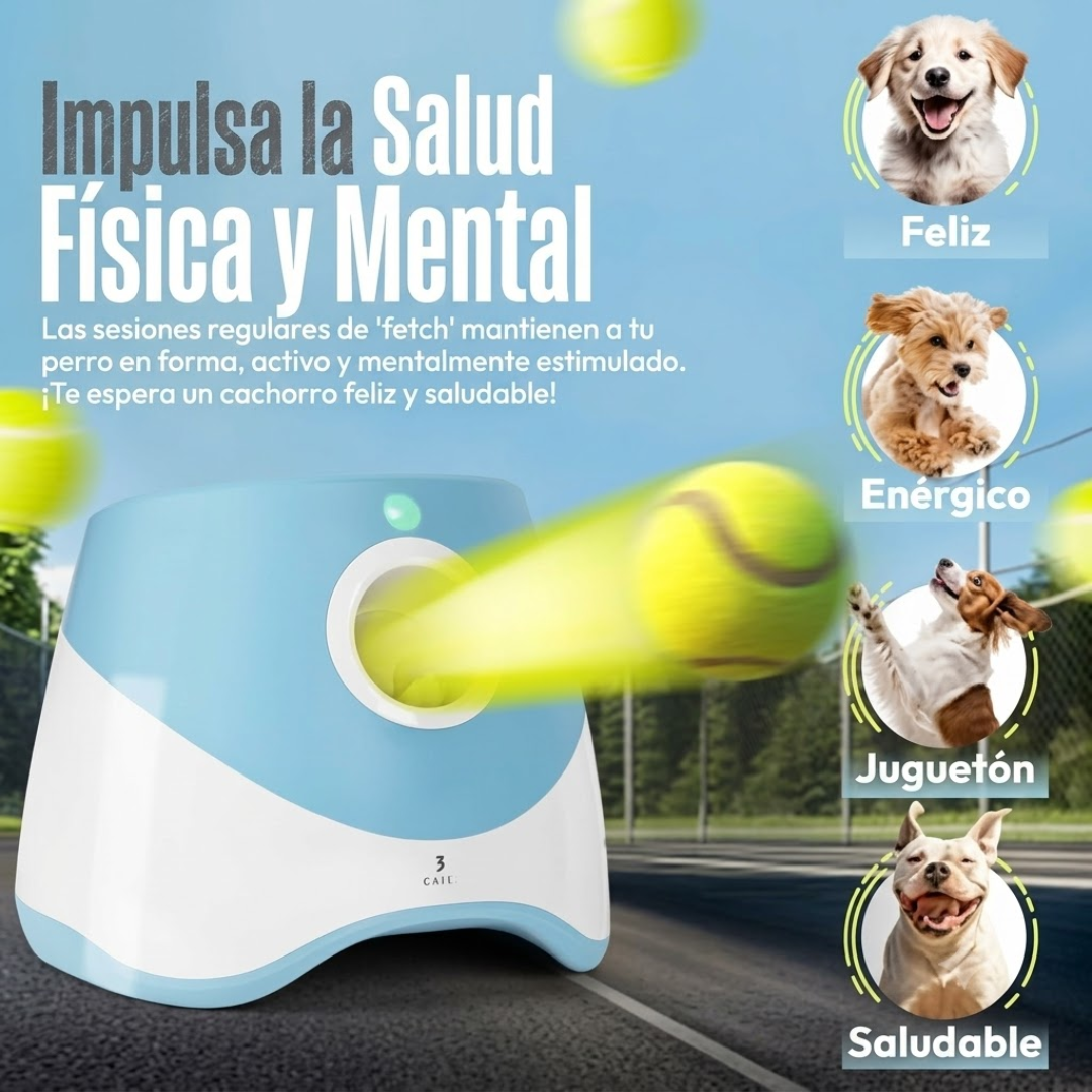 Lanzador de Pelotas para Perros